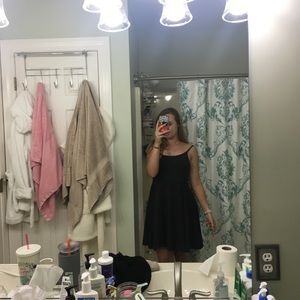 Dark grey dress